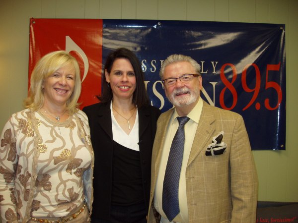 Lady Jeanne Galway, Dianne Donovan, Sir James Galway