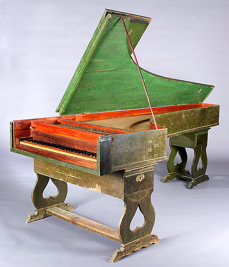 a Portuguese Harpsichord, dated 1789